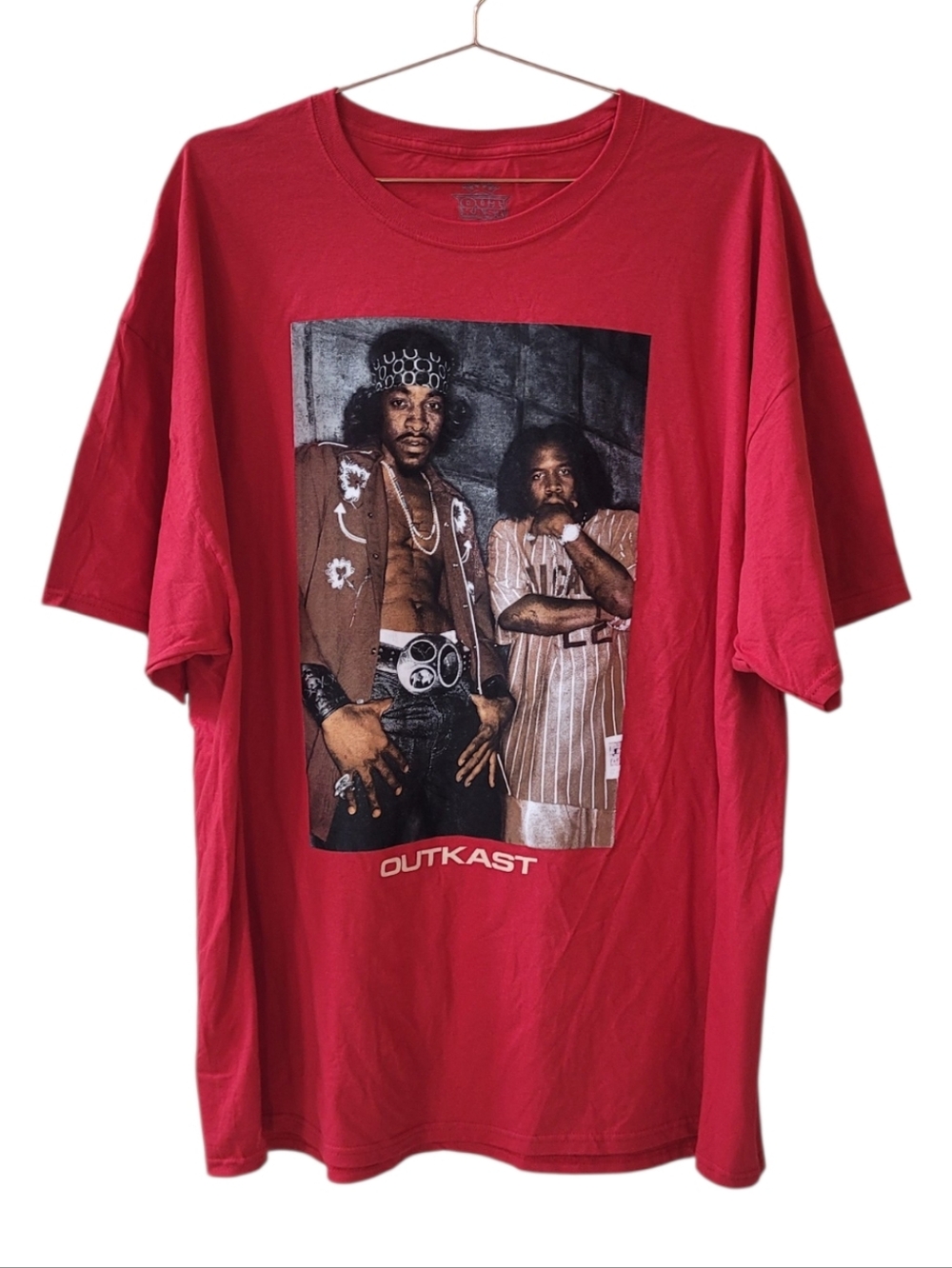 Outkast Red Short Sleeve Graphic Tee Size 3XL Unisex